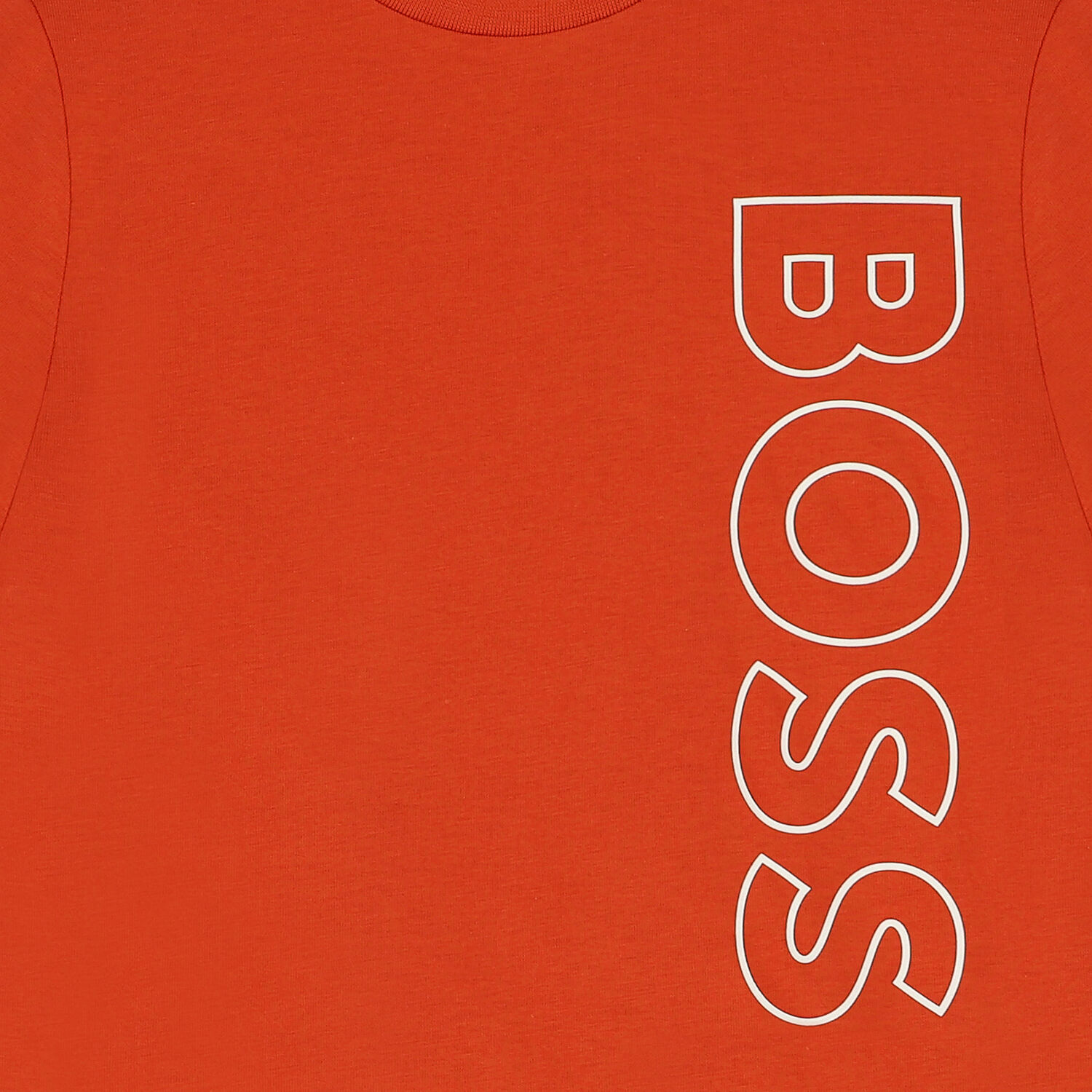 Boys Orange Logo T-Shirt, 4, hi-res image number null