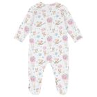 Baby Girls White Azalia Babygrow Set, 1, hi-res