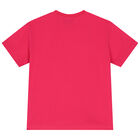 Girls Pink Logo T-Shirt, 1, hi-res