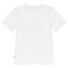 Boys White Dragon Logo T-Shirt, 2, hi-res