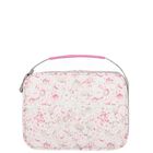 Girls Ivory & Pink Logo Lunch Bag, 1, hi-res