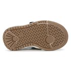 Boys White & Black Logo Trainers, 1, hi-res