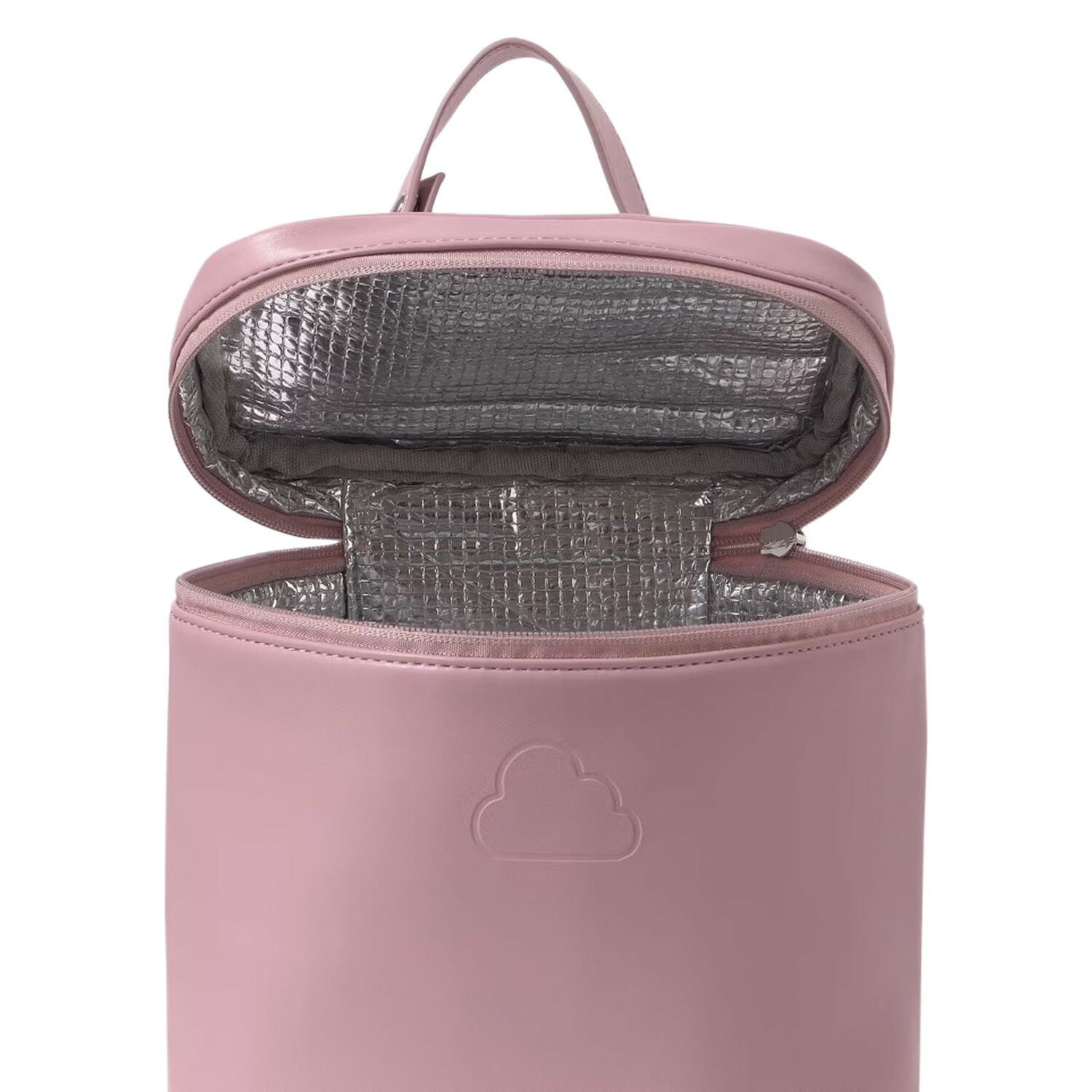 Pink Insulated Bottle Bag, 2, hi-res