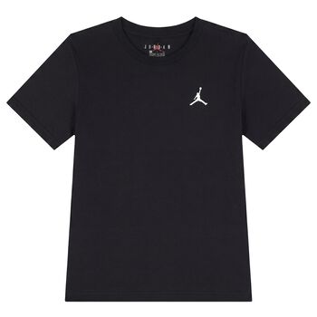 Boys Black Jordan Logo T-Shirt