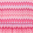 Girls Pink Knitted Zigzag Dress, 1, hi-res