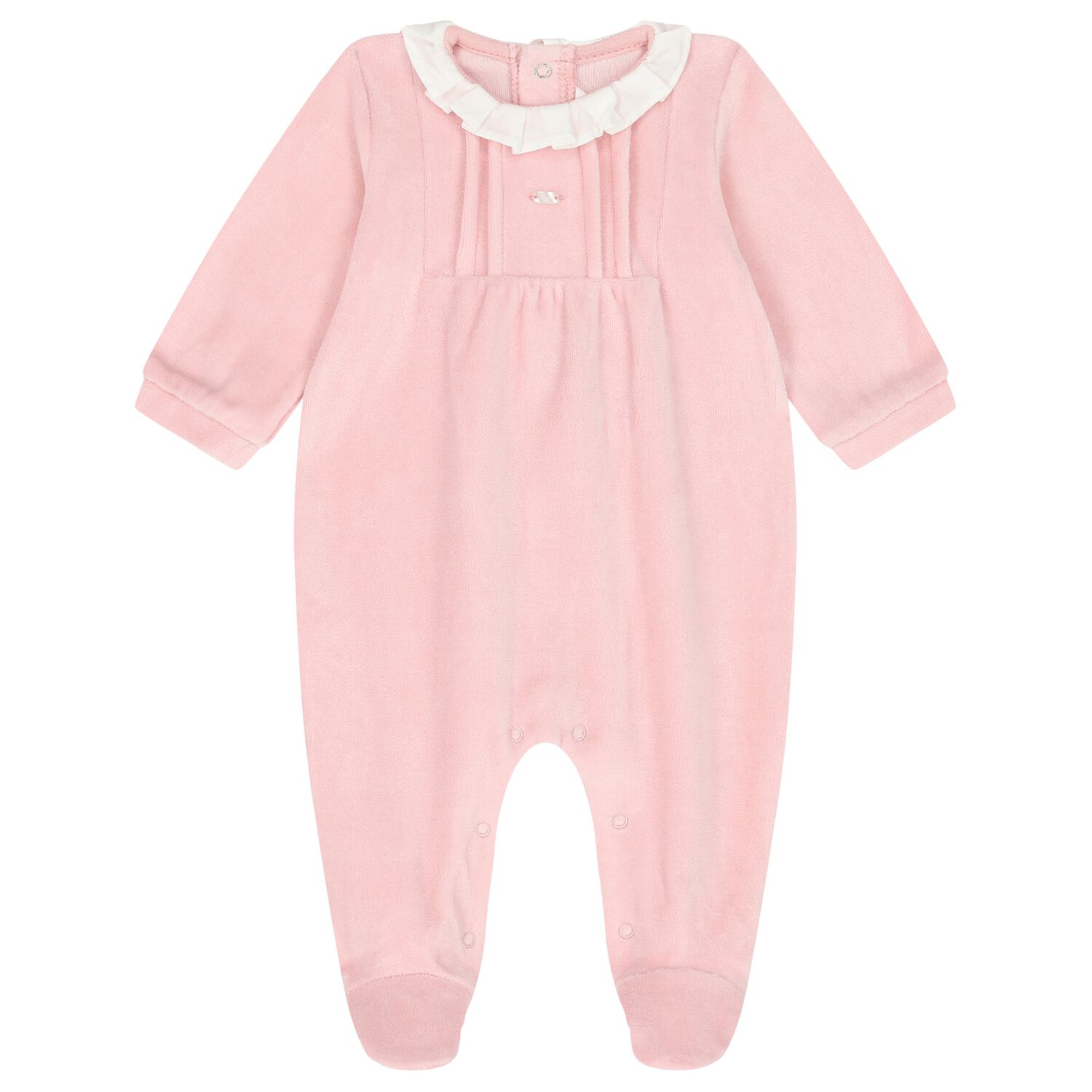 Baby Girls Pink Logo Babygrow, 2, hi-res image number null