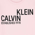 Girls Pink Logo Dress, 1, hi-res