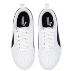 White & Black Rickie Trainers, 3, hi-res