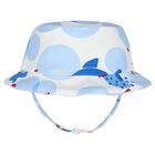 Baby Boys Blue & White Octopus Swim Shorts Set, 1, hi-res