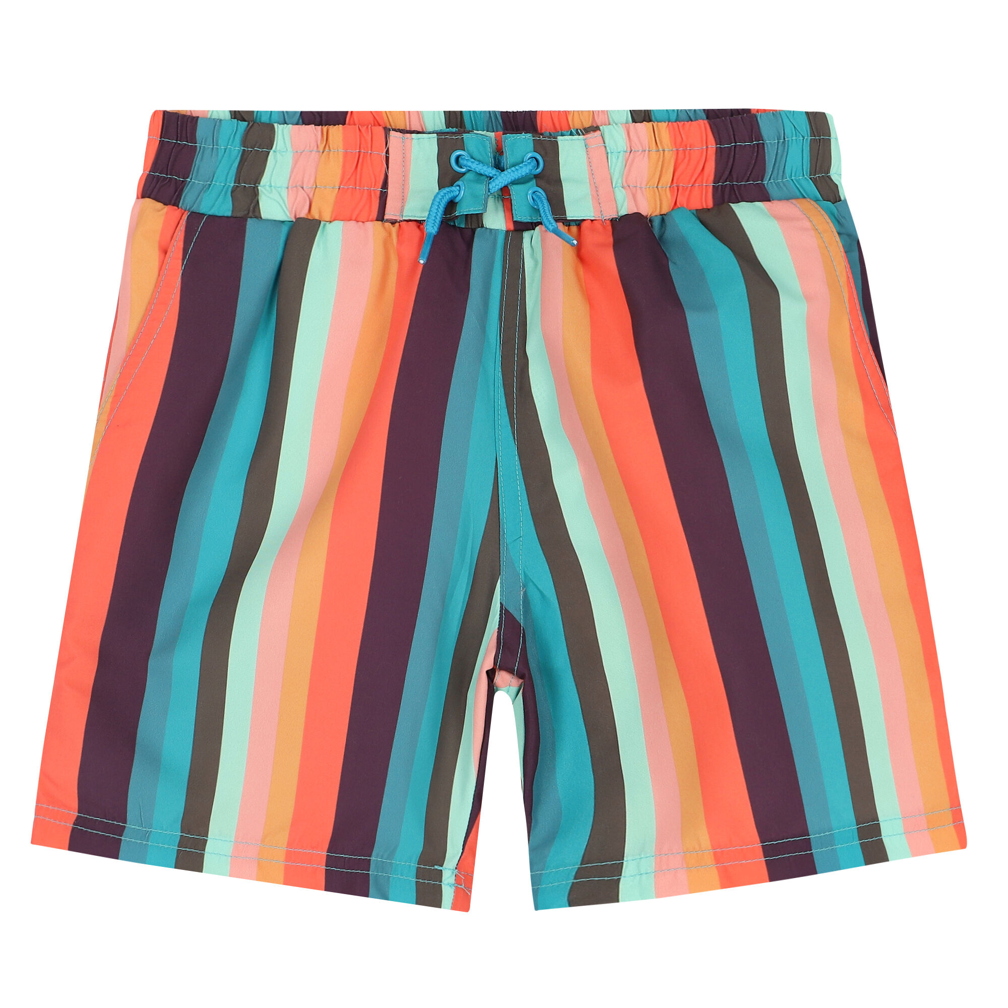 Paul Smith Junior Boys Multi Colored Swim Shorts Junior Couture UK