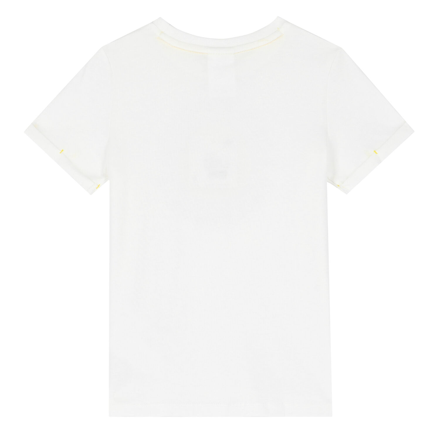 Boys White Logo T-Shirt, 1, hi-res image number null