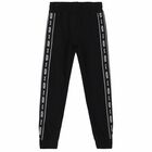 Black Logo Joggers, 1, hi-res