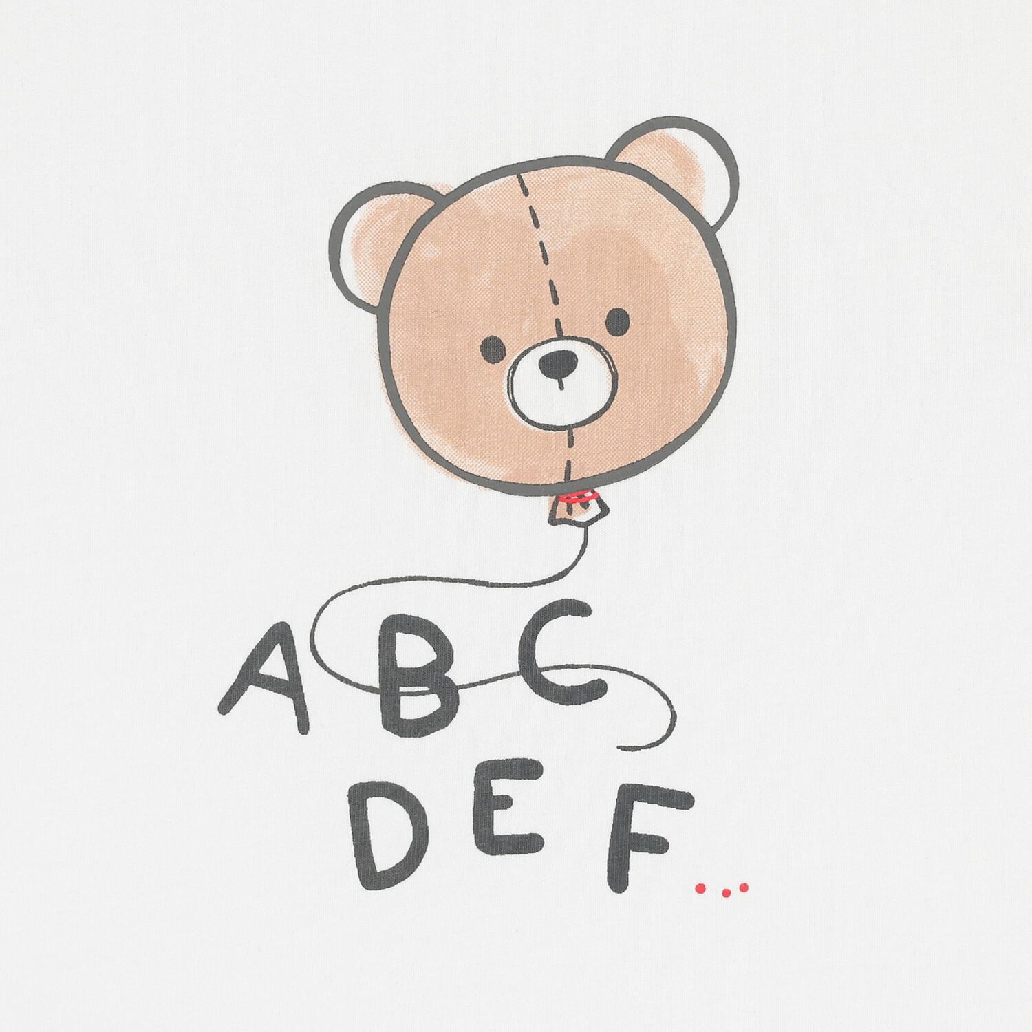 Baby Boys White Teddy Bear T-Shirt, 2, hi-res image number null