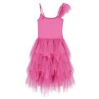 Girls Pink Embellished Tulle Dress Set, 1, hi-res