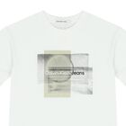 Boys White Logo T-Shirt, 1, hi-res