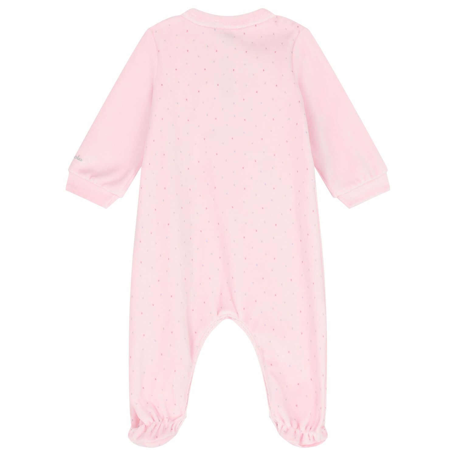 Baby Girls Pink Elephant Babygrow, 2, hi-res