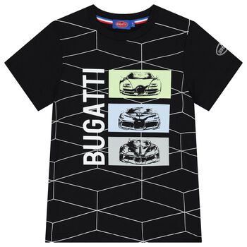 Boys Black Logo T-Shirt