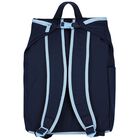 Navy Blue Logo Backpack, 1, hi-res