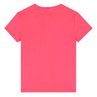 Girls Pink Logo T-Shirt, 1, hi-res