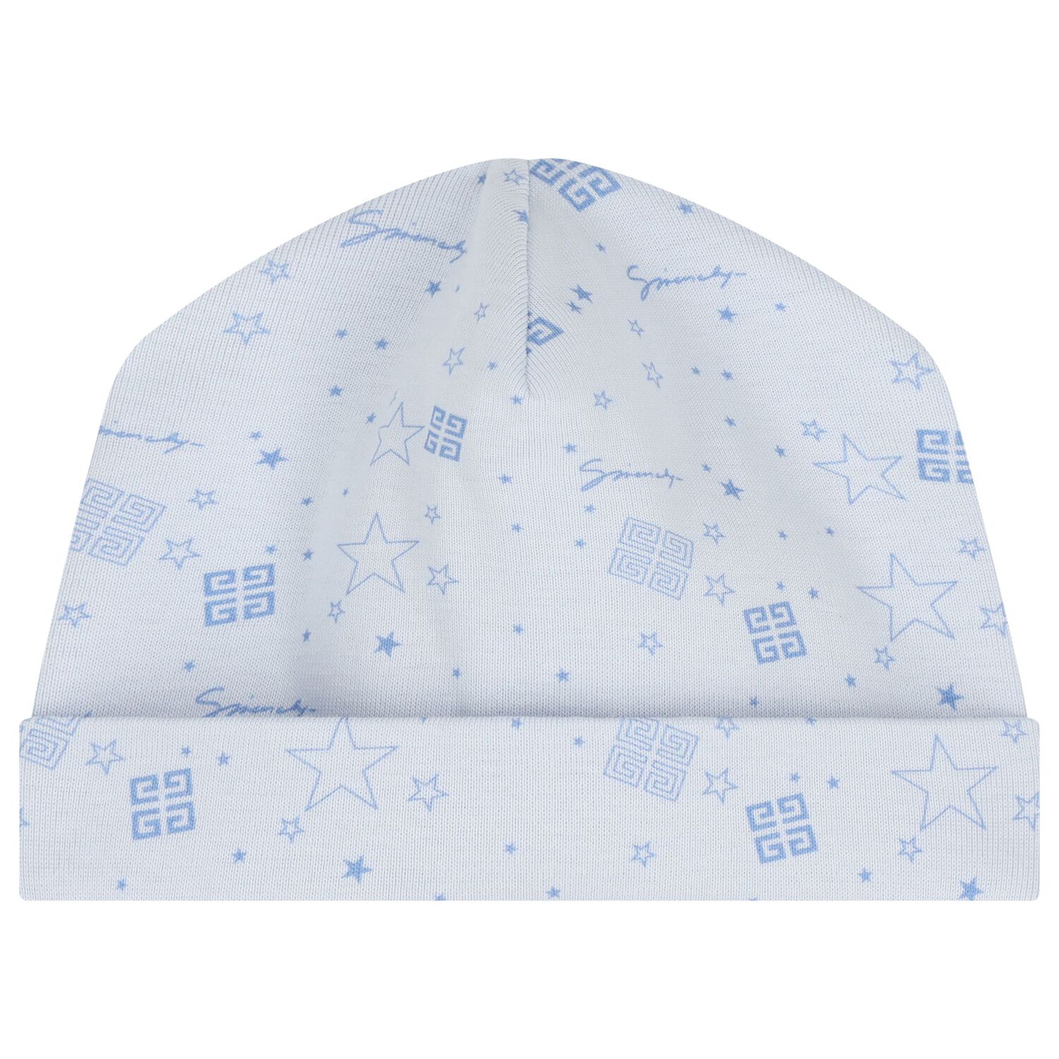 Blue Logo Baby Blanket & Hat Set, 2, hi-res image number null