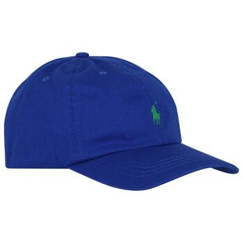 Boys Blue Logo Caps