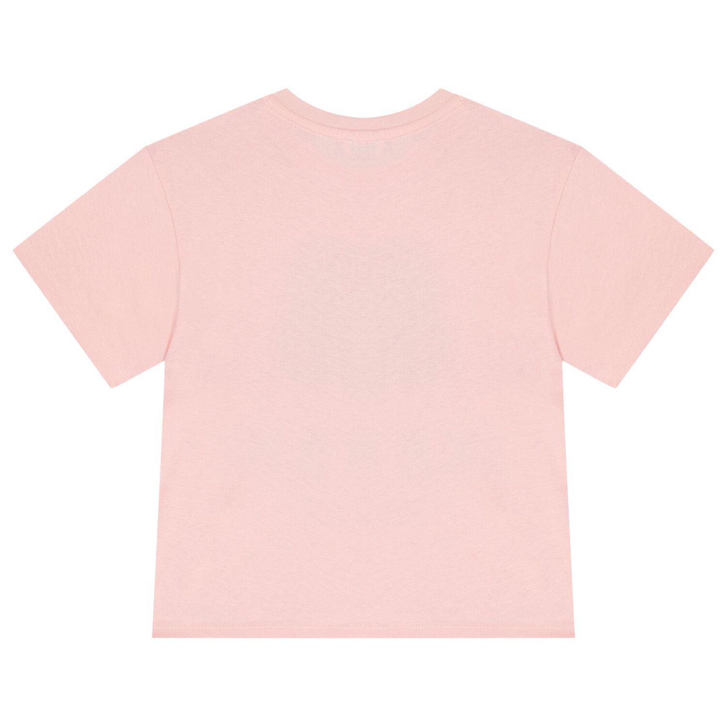 Girls Pink Boke Flower T-Shirt, 1, hi-res