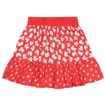Girls Red Dove Skirt
