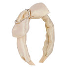 Girls Gold Glitter Headband, 2, hi-res