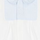 Baby Boys White & Blue Babygrow, 1, hi-res