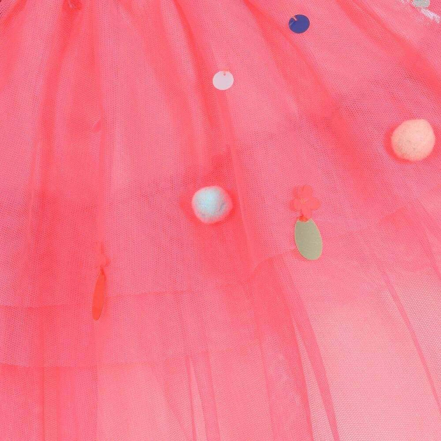 Girls Pink Tulle Skirt, 1, hi-res image number null