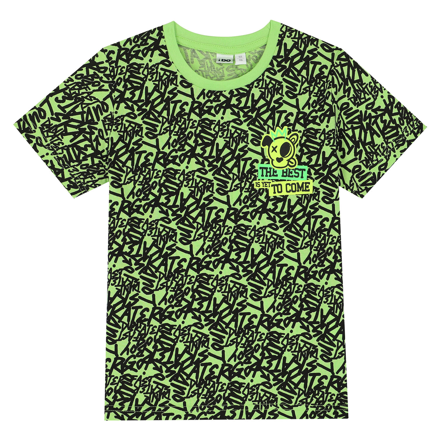 Boys Green & Black Shorts Set, 1, hi-res