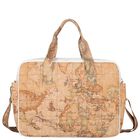 Beige & White Geo Map Baby Changing Bag, 1, hi-res