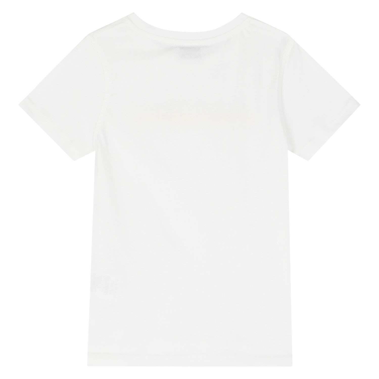Boys White Logo T-Shirt, 1, hi-res