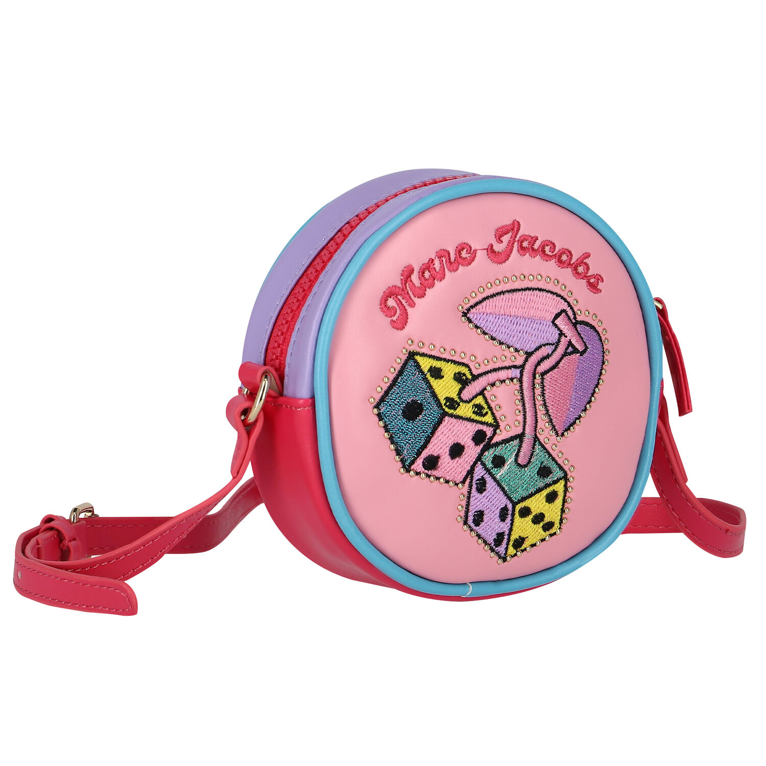 Girls Pink Logo Shoulder Bag, 1, hi-res