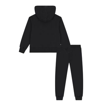 Black Teddy Bear Logo Tracksuit
