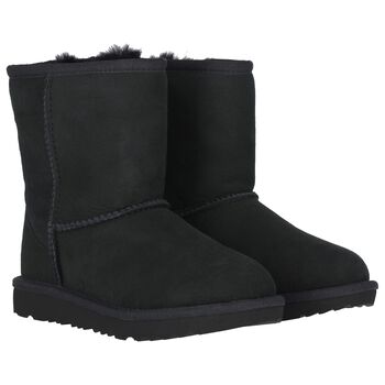 Black Classic II Suede Boots