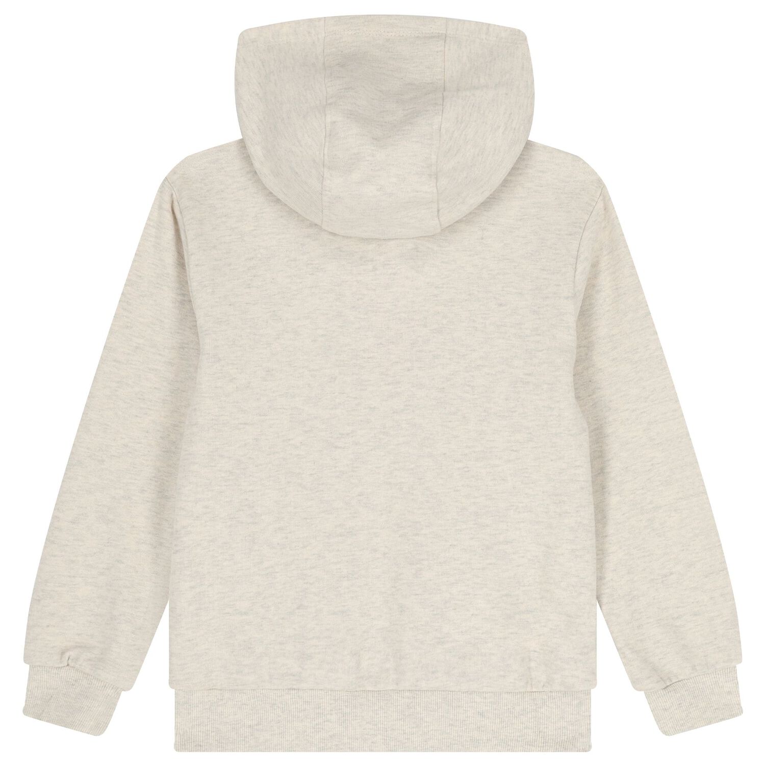 Boys Beige Hooded Tracksuit, 1, hi-res