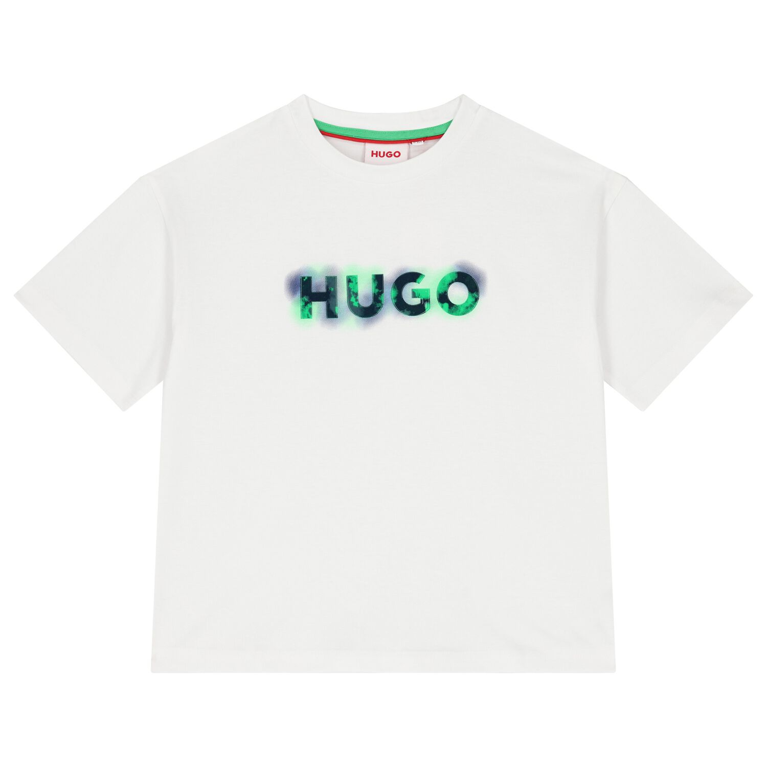 Boys White Logo T-Shirt, 1, hi-res image number null