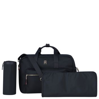 Navy Blue Logo Baby Changing Bag