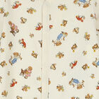 Baby Girls Ivory Polo Bear Babygrow, 1, hi-res