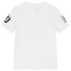 Boys White Sports Club Jordan Logo T-Shirt, 1, hi-res