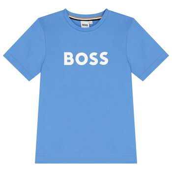 Boys Blue Logo T-Shirt