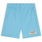 Blue Logo Softskin Shorts, 1, hi-res