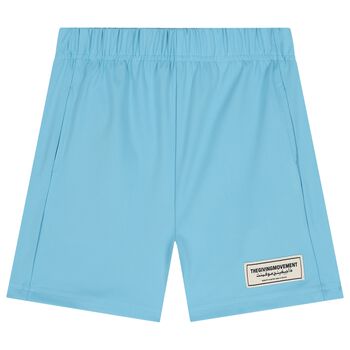 The Giving Movement Blue Logo Softskin Shorts, 1 Blue Logo Softskin Shorts