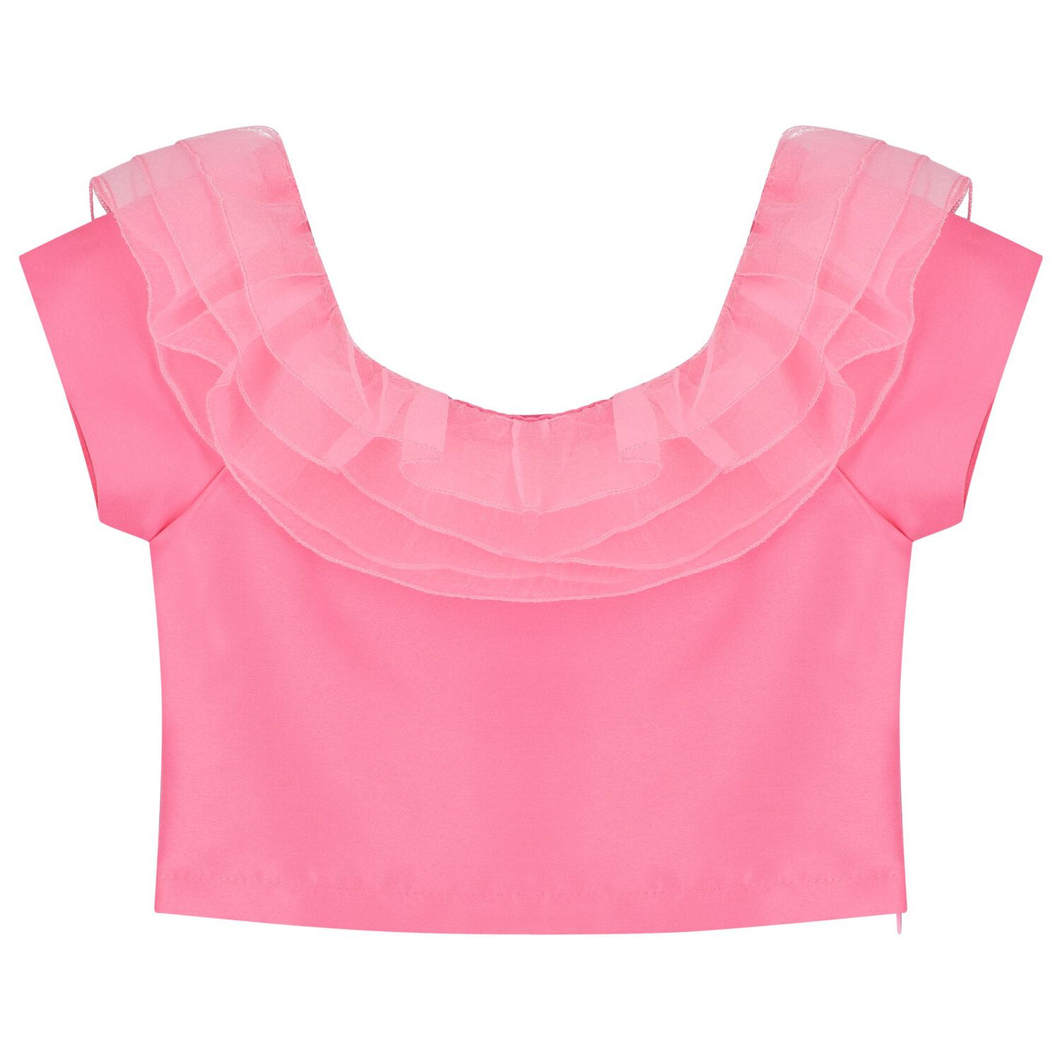 Girls Pink & Blue Skirt Set, 1, hi-res image number null