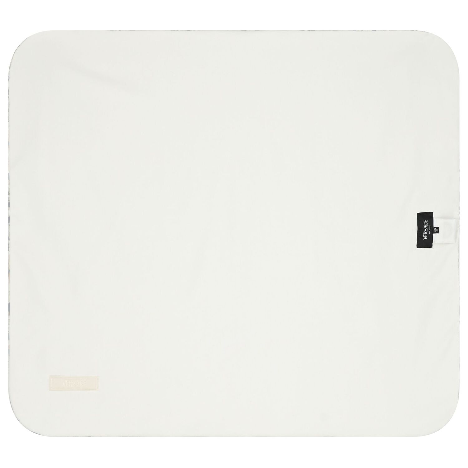 Ivory & Grey Barocco Baby Blanket, 1, hi-res