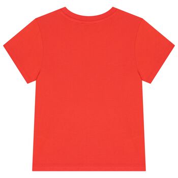 Boys Red Logo T-Shirt