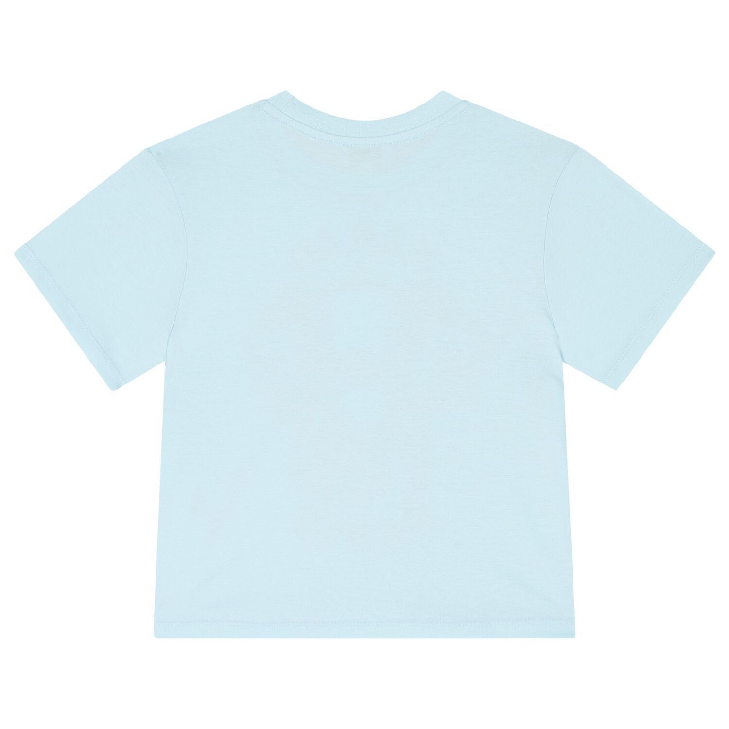 Boys Blue Elephant Logo T-Shirt, 2, hi-res