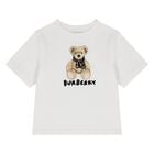 Younger White Thomas Bear Logo T-Shirt, 1, hi-res