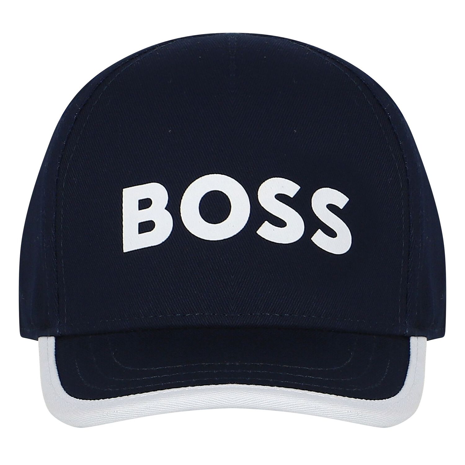 Baby Boys Navy Blue Logo Cap, 3, hi-res